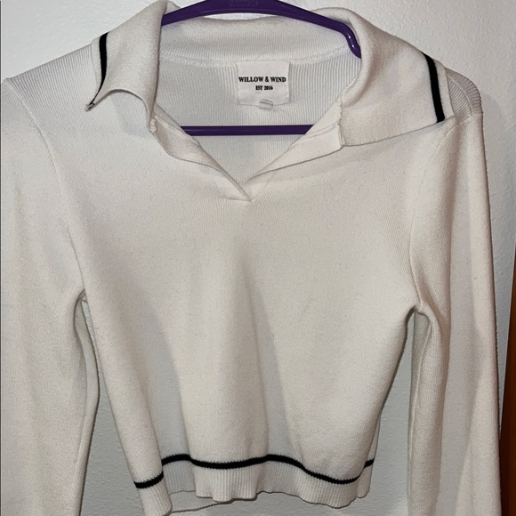 Willow & Wind White Long Sleeve Top - Picture 2 of 10
